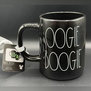 Rae Dunn Black and White Glow in the Dark Nightmare Mug - NWT